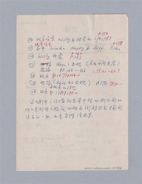 主要名稱：Death of a Salesman(1949)/劃一題名：劇本導讀教材圖檔，第4張，共15張