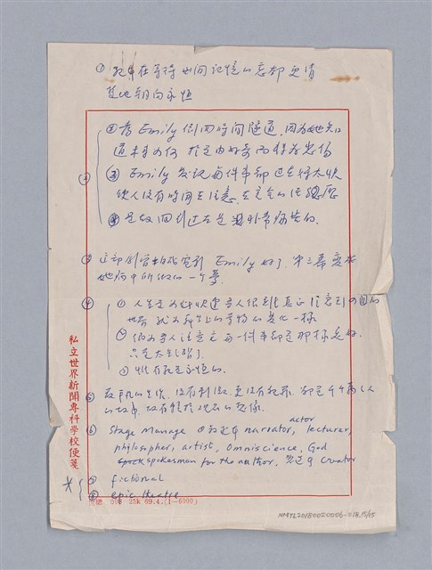 主要名稱：Lorraine Hansberry(1930-1965)/劃一題名：劇本導讀教材圖檔，第15張，共15張