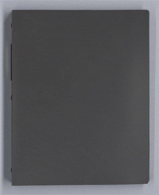 主要名稱：藝術批評教材手稿筆記本3圖檔，第1張，共194張