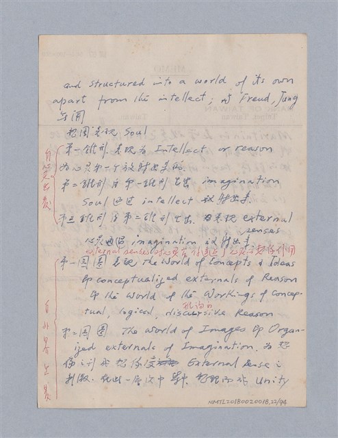 主要名稱：藝術論/劃一題名：美學教材圖檔，第22張，共94張