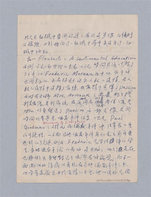 主要名稱：藝術論/劃一題名：美學教材圖檔，第52張，共94張