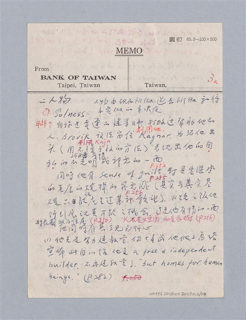 主要名稱：The Master Builder（1892）/劃一題名：名劇分析圖檔，第6張，共15張