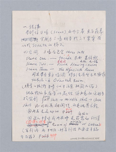 主要名稱：August  Strindberg ：The Ghost Sonata/劃一題名：名劇分析圖檔，第2張，共17張