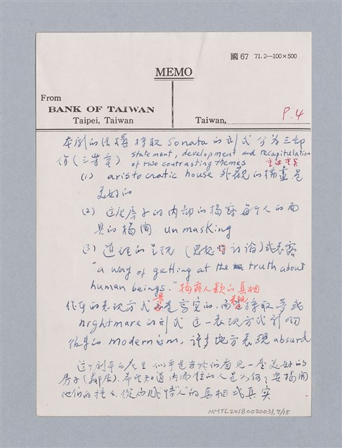 主要名稱：August  Strindberg ：The Ghost Sonata/劃一題名：名劇分析圖檔，第7張，共17張