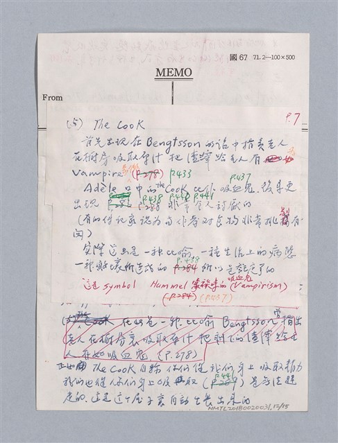 主要名稱：August  Strindberg ：The Ghost Sonata/劃一題名：名劇分析圖檔，第12張，共17張