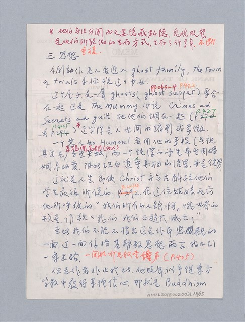 主要名稱：August  Strindberg ：The Ghost Sonata/劃一題名：名劇分析圖檔，第13張，共17張