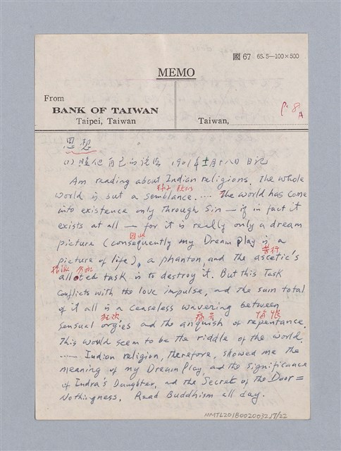 主要名稱：August Strindberg: The Dreamplay(1901)/劃一題名：名劇分析圖檔，第17張，共24張