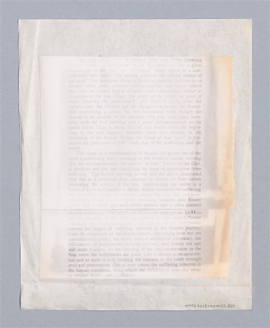 主要名稱：August Strindberg: The Dreamplay(1901)/劃一題名：名劇分析圖檔，第24張，共24張