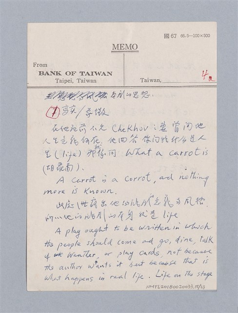 主要名稱：The Cherry Orchard(1904)/劃一題名：名劇分析圖檔，第15張，共23張