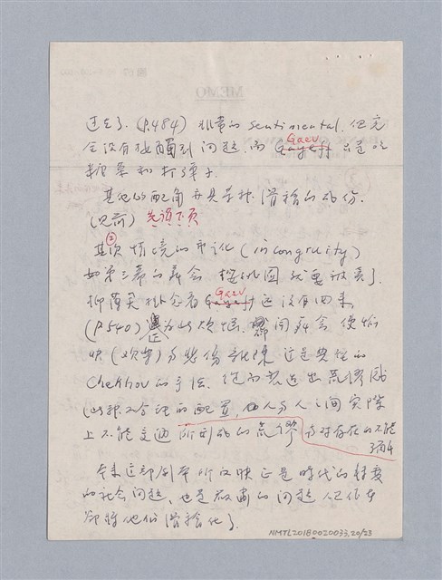 主要名稱：The Cherry Orchard(1904)/劃一題名：名劇分析圖檔，第20張，共23張