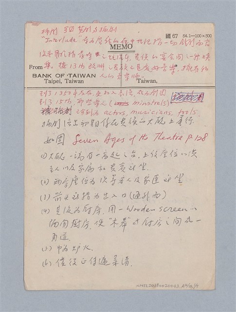 主要名稱：劇場藝術（一）圖檔，第105張，共118張