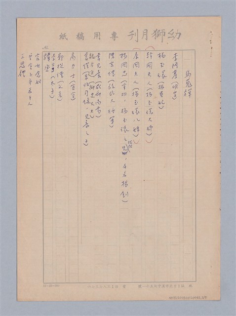 主要名稱：｢馬嵬驛｣大綱圖檔，第2張，共5張