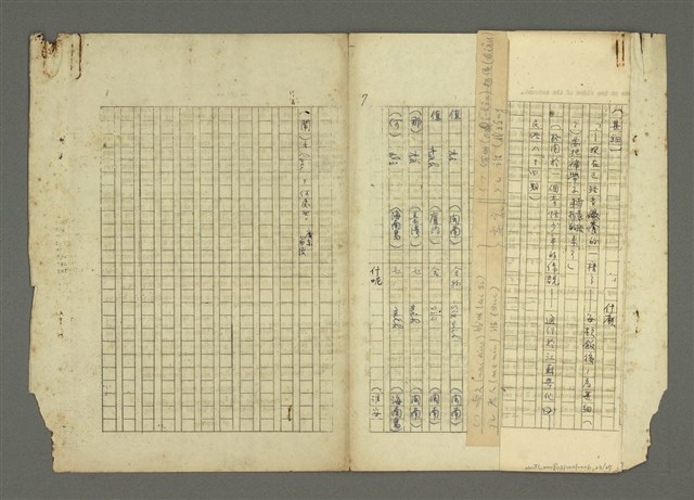 主要名稱：〈明嘉靖刊荔鏡記戲文分類詞彙〉手稿—九、指方法的疑問代詞圖檔，第23張，共30張