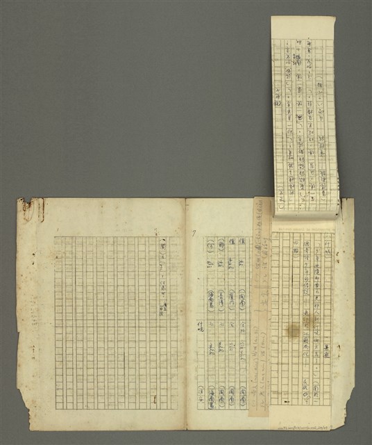 主要名稱：〈明嘉靖刊荔鏡記戲文分類詞彙〉手稿—九、指方法的疑問代詞圖檔，第24張，共30張