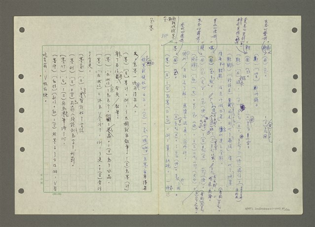主要名稱：國台對照活用辭典印製手稿/副題名：ㄆ一ㄥˊ~ㄇㄡˇ圖檔，第87張，共141張