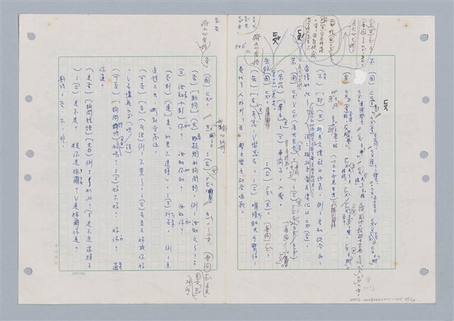 主要名稱：國台對照活用辭典印製手稿/副題名：ㄈㄚ~ㄈㄨˋ圖檔，第28張，共123張