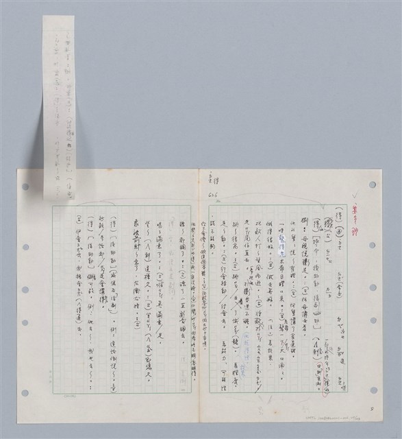 主要名稱：國台對照活用辭典印製手稿/副題名：ㄉㄚ~‧ㄉㄥ圖檔，第29張，共117張