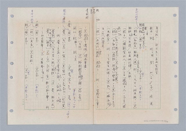 主要名稱：國台對照活用辭典印製手稿/副題名：ㄊ一ˋ~ㄊㄨㄥˋ圖檔，第63張，共105張