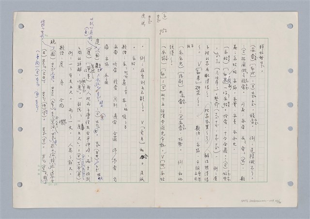 主要名稱：國台對照活用辭典印製手稿/副題名：ㄊ一ˋ~ㄊㄨㄥˋ圖檔，第65張，共105張