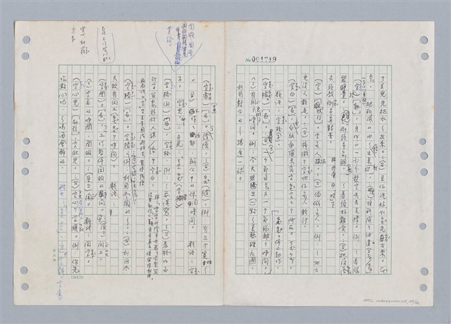 主要名稱：國台對照活用辭典印製手稿/副題名：ㄎㄚ~ㄎㄨㄥˋ圖檔，第142張，共144張