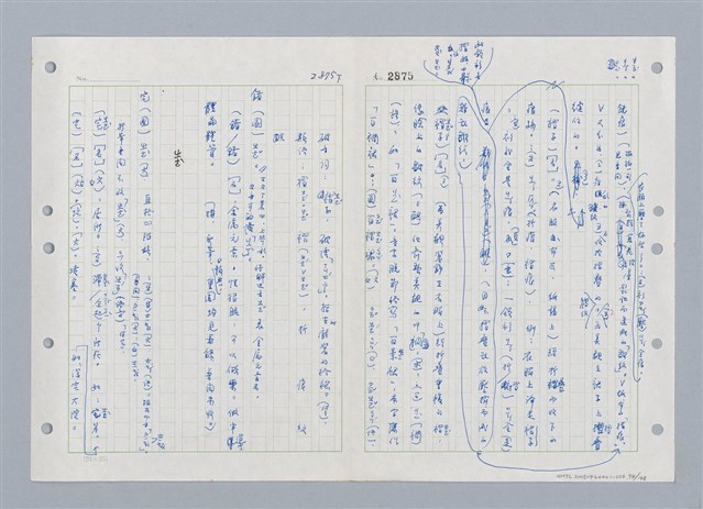 主要名稱：國台對照活用辭典印製手稿/副題名：ㄓ~ㄓㄢˇ圖檔，第94張，共162張
