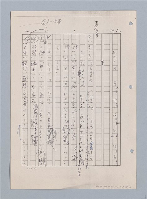 主要名稱：國台對照活用辭典印製手稿/副題名：ㄓ~ㄓㄢˇ圖檔，第159張，共162張