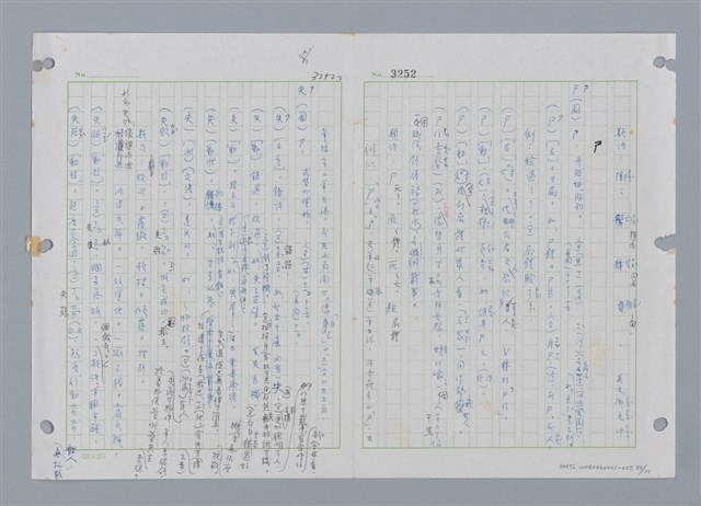 主要名稱：國台對照活用辭典印製手稿/副題名：ㄔㄥˊ~ㄕ圖檔，第54張，共112張