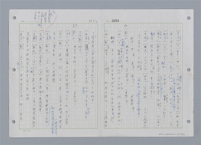 主要名稱：國台對照活用辭典印製手稿/副題名：ㄔㄥˊ~ㄕ圖檔，第94張，共112張