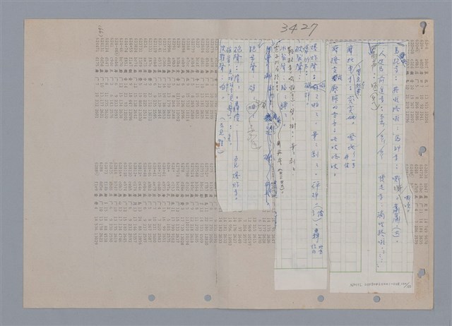 主要名稱：國台對照活用辭典印製手稿/副題名：˙ㄕ~ㄕㄥˋ圖檔，第124張，共137張