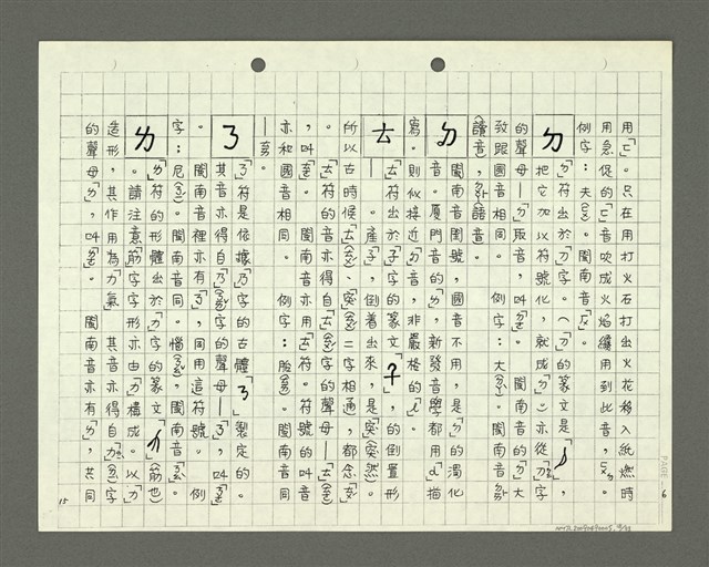 主要名稱：綜合閩南方言基本字典 緒言（影本）圖檔，第19張，共103張