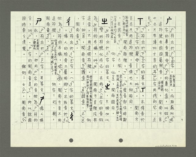 主要名稱：綜合閩南方言基本字典 緒言（影本）圖檔，第22張，共103張