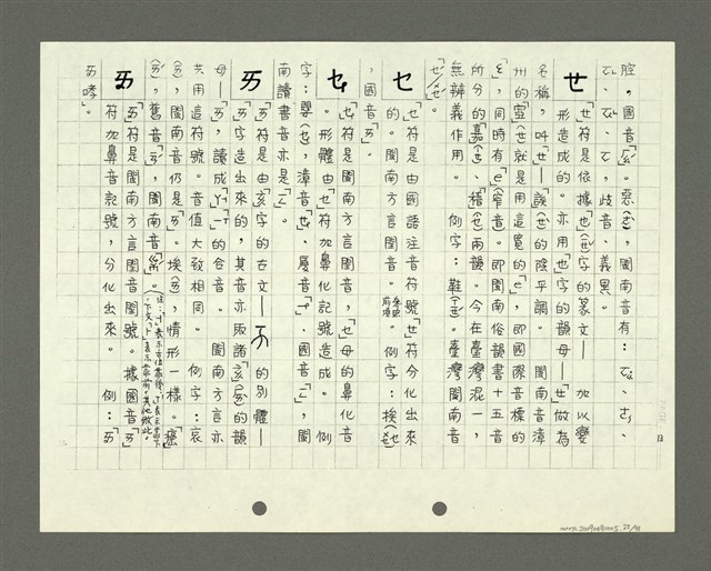主要名稱：綜合閩南方言基本字典 緒言（影本）圖檔，第26張，共103張