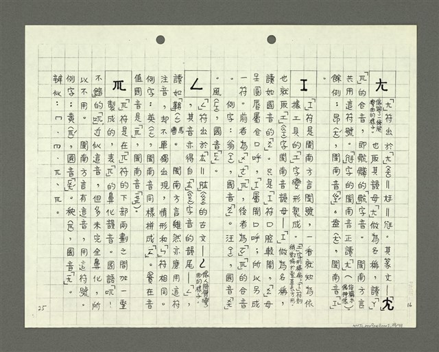 主要名稱：綜合閩南方言基本字典 緒言（影本）圖檔，第29張，共103張