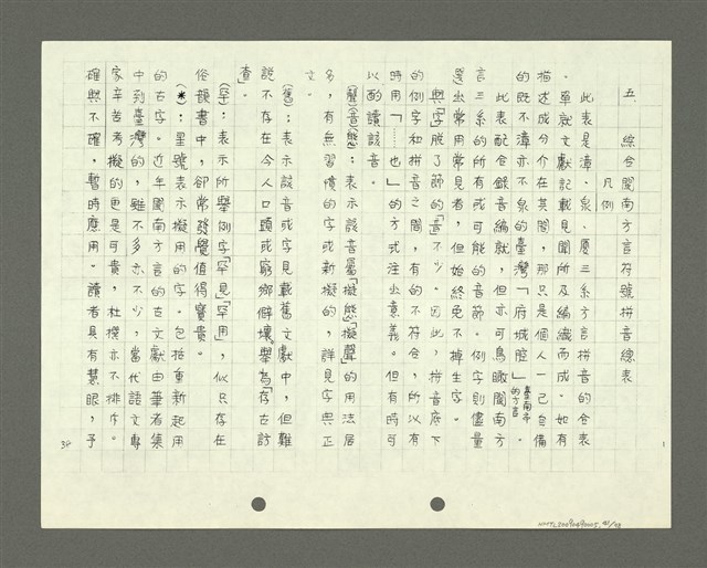 主要名稱：綜合閩南方言基本字典 緒言（影本）圖檔，第42張，共103張