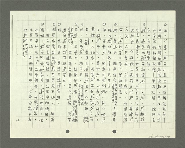 主要名稱：綜合閩南方言基本字典 緒言（影本）圖檔，第82張，共103張