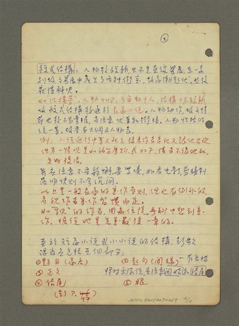主要名稱：無題名：結構1來源始自小說人物的動作……圖檔，第2張，共10張