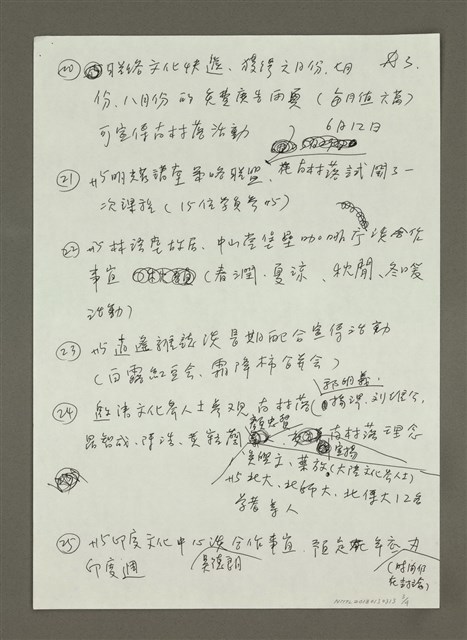 主要名稱：五月六月南村落營運 韓良露工作內容圖檔，第3張，共4張