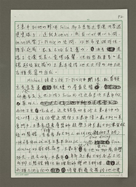 主要名稱：王嘉平的義大利家庭盛宴圖檔，第2張，共11張