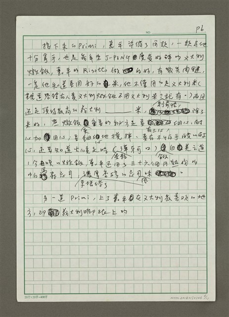 主要名稱：王嘉平的義大利家庭盛宴圖檔，第6張，共11張