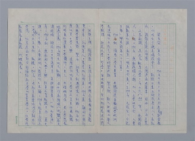 主要名稱：梁宗岱/劃一題名：現代譯詩名家鳥瞰圖檔，第1張，共5張
