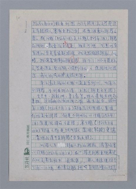 主要名稱：半世紀台灣譯詩界（代自序）/劃一題名：彩筆傳華彩——台灣譯詩20家圖檔，第10張，共28張