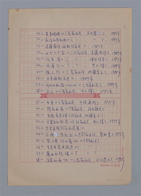 主要名稱：劉慕沙和日本小說/劃一題名：4編：7章 翻譯文學/劃一題名：苗栗縣文學史圖檔，第3張，共5張