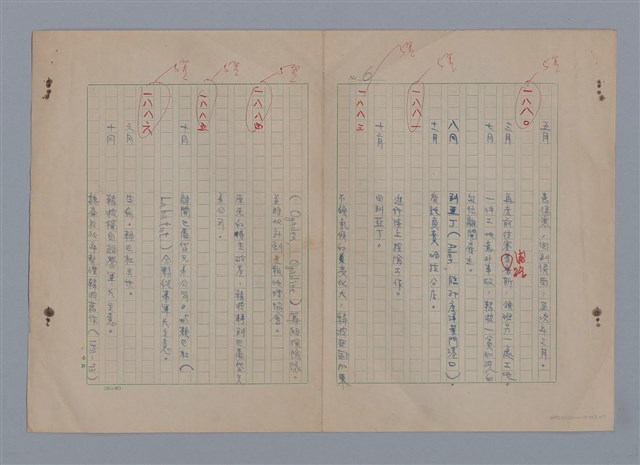 主要名稱：韓波年表/劃一題名：在地獄裏一季圖檔，第6張，共11張