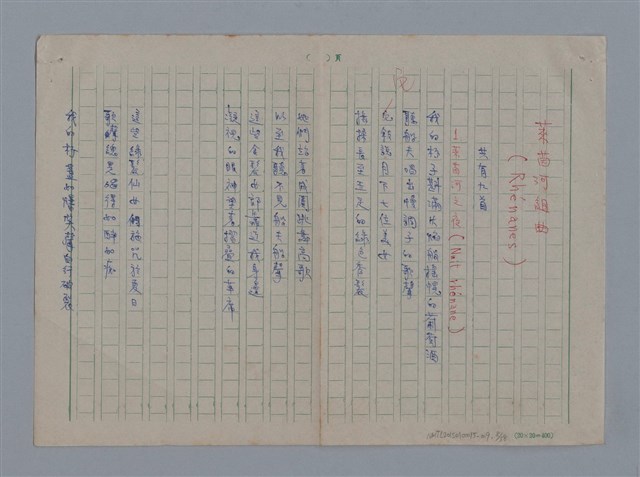 主要名稱：阿保里奈爾GUILLAUME APOLLINAIRE/劃一題名：法國二十世紀詩選圖檔，第8張，共60張