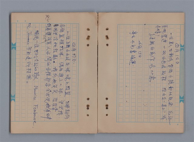 主要名稱：1983年 1月、2月、3月、4月、5月/劃一題名：猶里西斯手記圖檔，第23張，共43張