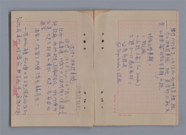 主要名稱：1983年 6月（2）/翻譯名稱：CAHIERS D'ULYSSE/劃一題名：猶里西斯手記圖檔，第11張，共17張