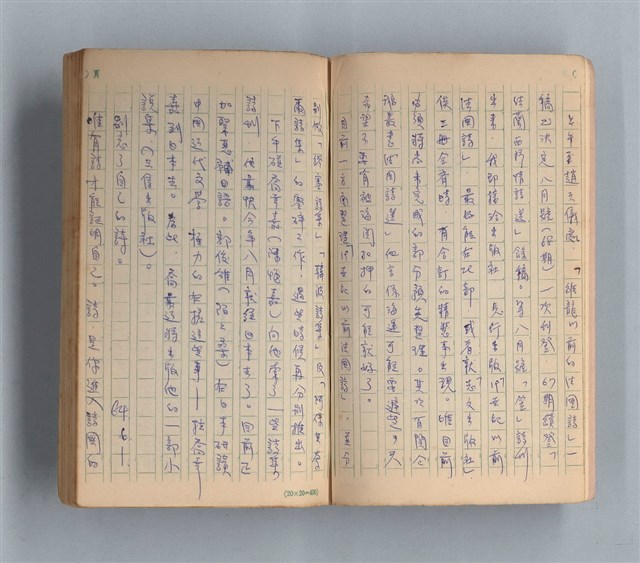 主要名稱：《莫渝札記》第8號圖檔，第4張，共55張