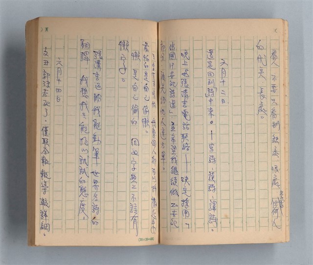 主要名稱：《莫渝札記》第15號圖檔，第8張，共55張