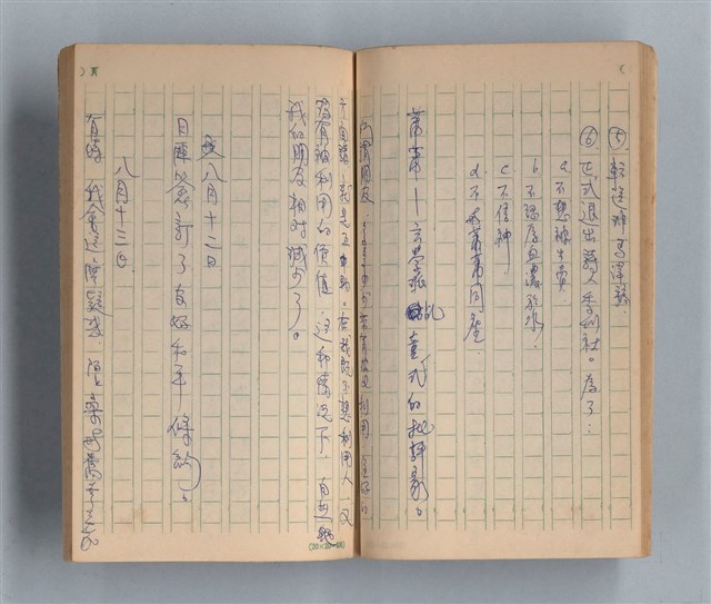 主要名稱：《莫渝札記》第15號圖檔，第25張，共55張