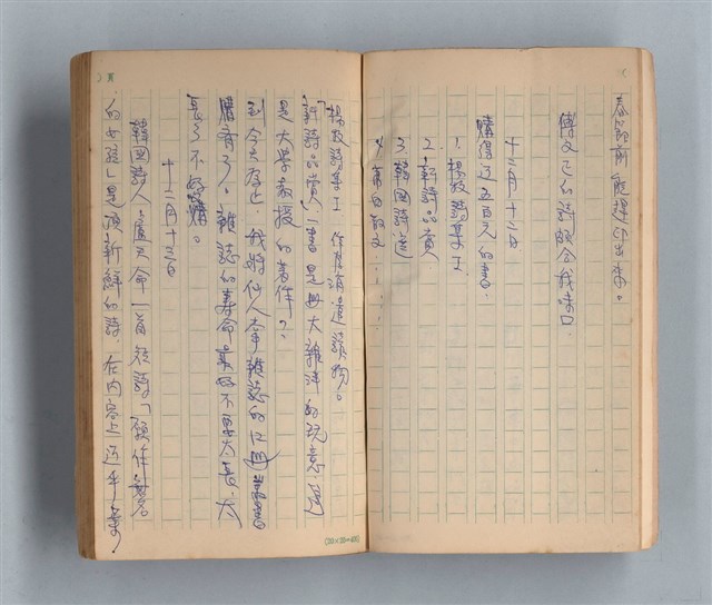 主要名稱：《莫渝札記》第16號圖檔，第6張，共50張